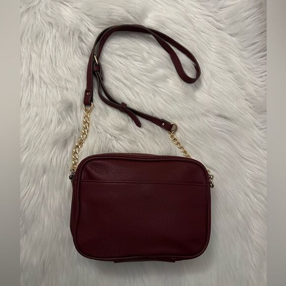 Burgundy Anne Klein Crossbody bag - Picture 3 of 9